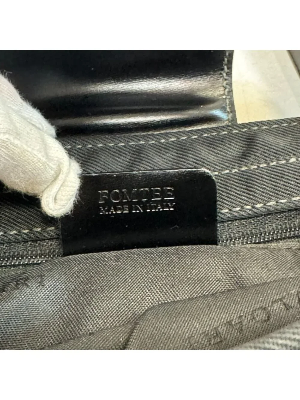 Bvlgari Shoulder Nylon Tote Bag